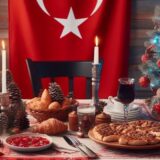 Новогодняя Турция праздничный стол