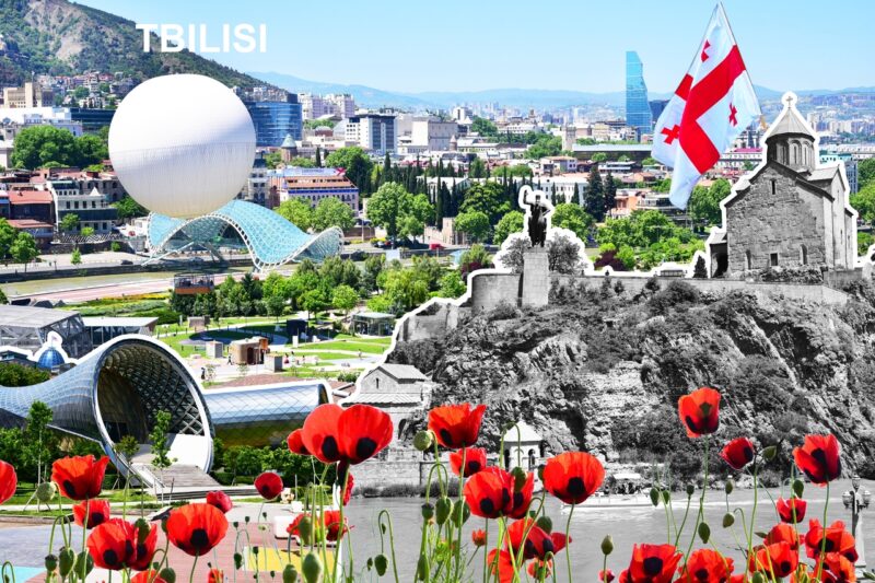 Грузия с открытки